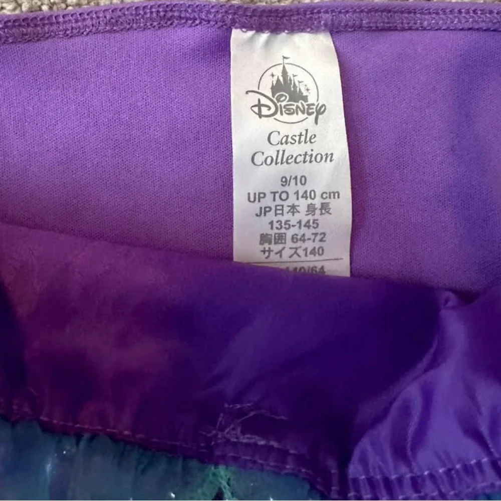 Disney Teal, Aqua & Purple Mermaid Costume Dress
